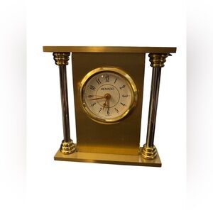 Movado Luxurious Gold and Silver Wall Clock